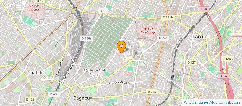 localisation de l'entreprise MONSIEUR HENI GHOUIBI à BAGNEUX