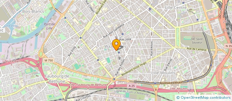 localisation de l'entreprise MONSIEUR HENI MEBARKI à LILLE