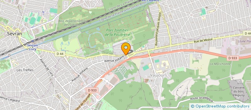 localisation de l'entreprise MONSIEUR HENIO RICHARSON ANTINO  VAUJOURS