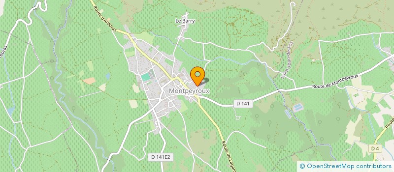 localisation de l'entreprise MONSIEUR HENNDY FADDA  MONTPEYROUX