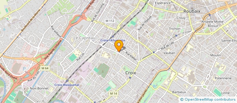 localisation de l'entreprise MONSIEUR HENNI AOUABED à CROIX