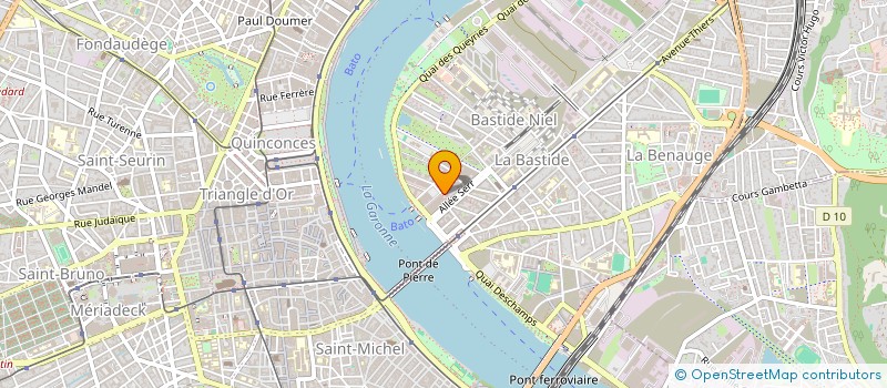 localisation de l'entreprise MONSIEUR HENNI HAROUS  BORDEAUX