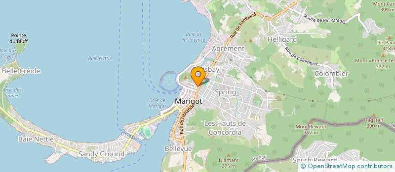 localisation de l'entreprise MONSIEUR HENNING CHRISTENSEN  SAINT MARTIN