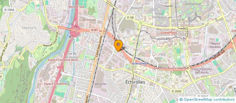 localisation de l'entreprise MONSIEUR HENNY SHAIEK à ECHIROLLES