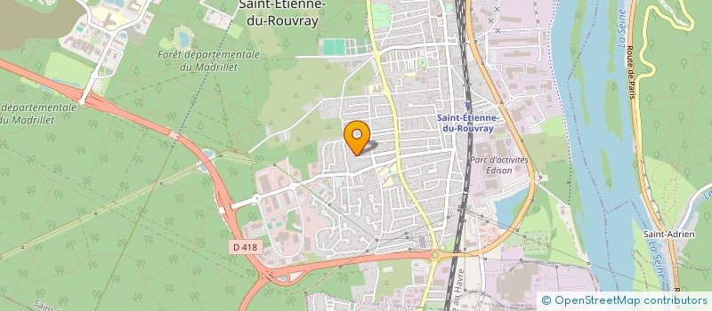 localisation de l'entreprise MONSIEUR HENOC MASIVI N'SILU  SAINT-ETIENNE-DU-ROUVRAY