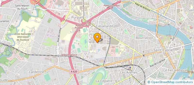 localisation de l'entreprise MONSIEUR HENOC NZUZI MATUSANDA à TOULOUSE