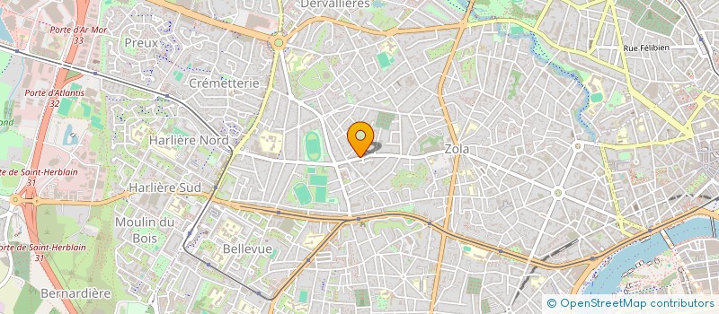 localisation de l'entreprise MONSIEUR HENOC YAVE NAWEJ à NANTES