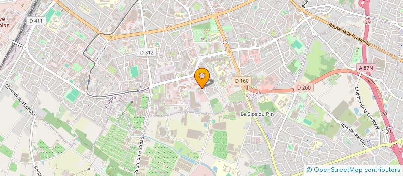 localisation de l'entreprise MONSIEUR HENOK TADESE TAFERE à ANGERS