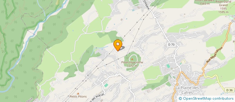 localisation de l'entreprise MONSIEUR HENRI ADENOR  LE TAMPON