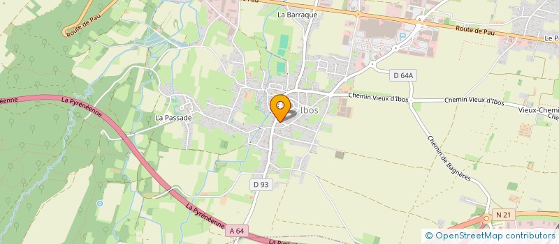 localisation de l'entreprise MONSIEUR HENRI ADRIAN  IBOS