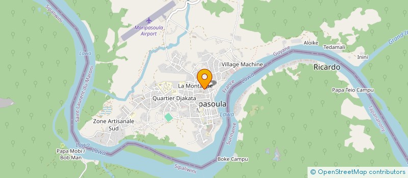 localisation de l'entreprise MONSIEUR HENRI AKOMEDI à MARIPASOULA