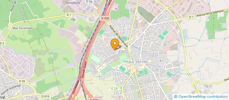 localisation de l'entreprise MONSIEUR HENRI ALABERT  PERPIGNAN