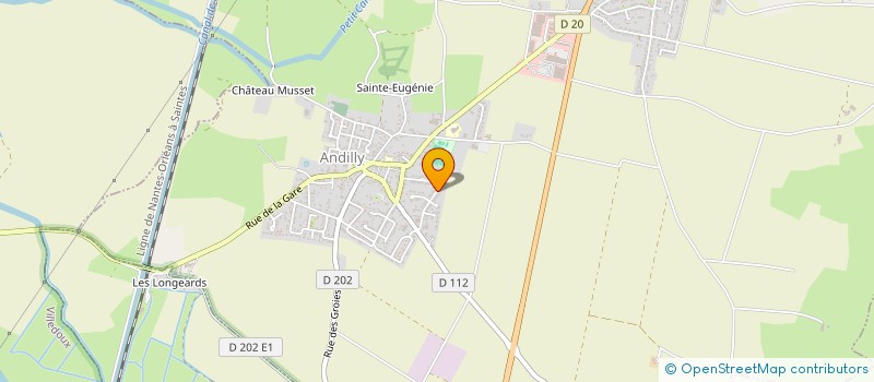 localisation de l'entreprise MONSIEUR HENRI ALLE MONNE  ANDILLY