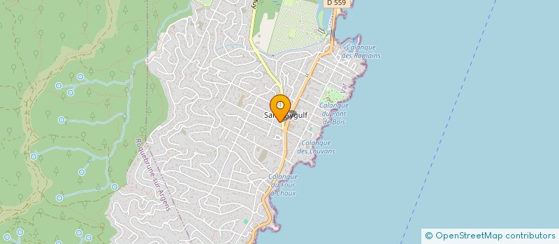 localisation de l'entreprise MONSIEUR HENRI AMAURIN à FREJUS