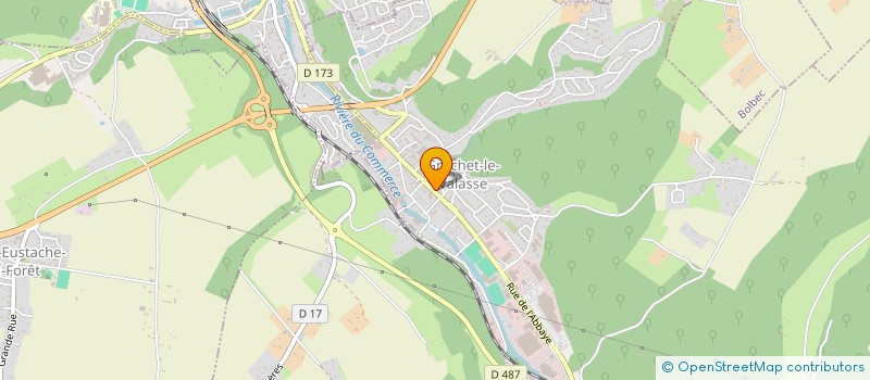 localisation de l'entreprise MONSIEUR HENRI AMOURETTE à GRUCHET-LE-VALASSE