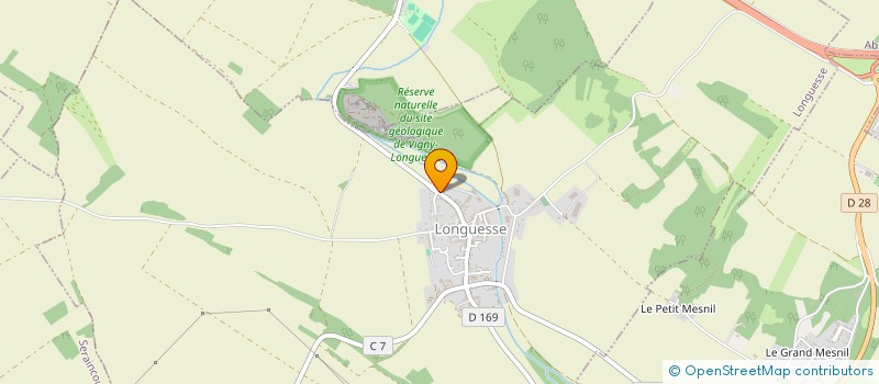 localisation de l'entreprise MONSIEUR HENRI-ANTOINE BRISSE  LONGUESSE