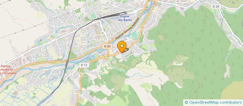 localisation de l'entreprise MONSIEUR HENRI ARNAUD à DIGNE-LES-BAINS
