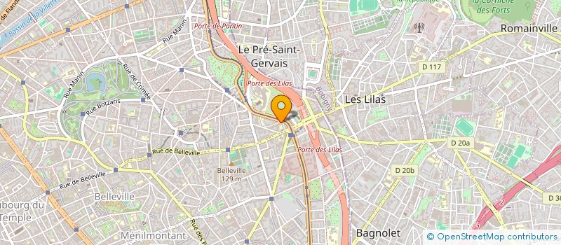 localisation de l'entreprise MONSIEUR HENRI BALESTRAT à PARIS