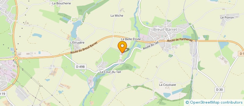localisation de l'entreprise MONSIEUR HENRI BARBOTIN à ANTIGNY