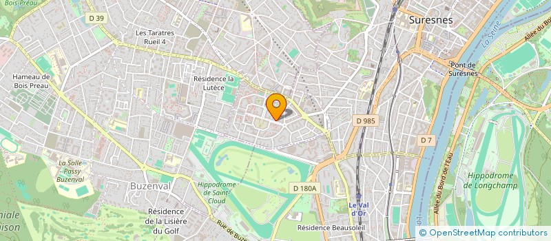 localisation de l'entreprise MONSIEUR HENRI BARDEUR à SURESNES
