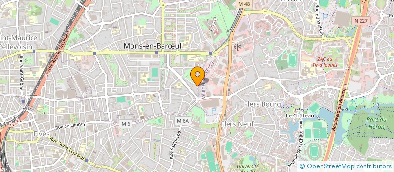 localisation de l'entreprise MONSIEUR HENRI BARTIER  MONS-EN-BARUL