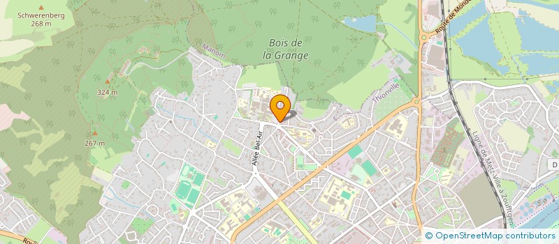 localisation de l'entreprise MONSIEUR HENRI BATTAVOINE à THIONVILLE