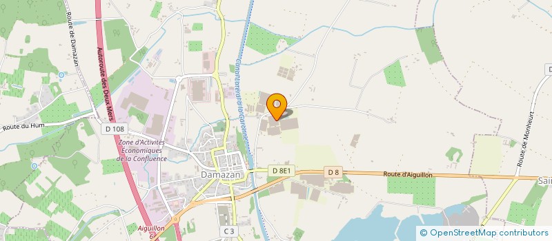 localisation de l'entreprise MONSIEUR HENRI BAUDAS  VILLEFRANCHE-DU-QUEYRAN