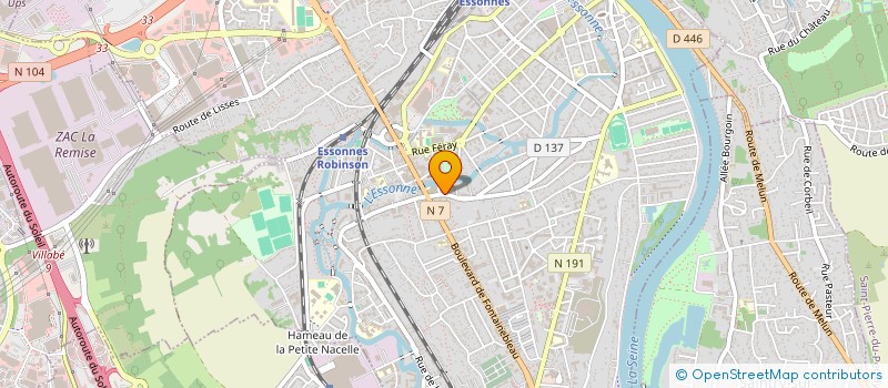 localisation de l'entreprise MONSIEUR HENRI BAYLE à CORBEIL-ESSONNES