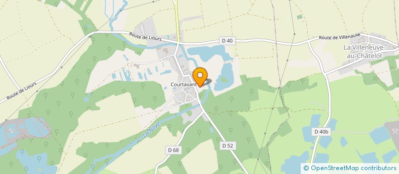 localisation de l'entreprise MONSIEUR HENRI BEAUGRAND  NOGENT SUR SEINE