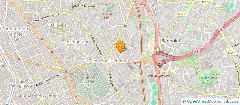 localisation de l'entreprise MONSIEUR HENRI BELLAICHE  PARIS