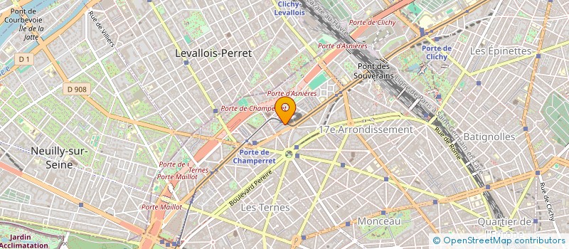 localisation de l'entreprise MONSIEUR HENRI BEN HAMMOU  PARIS