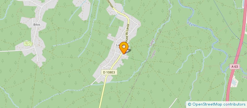 localisation de l'entreprise MONSIEUR HENRI BERDOT  SALLES