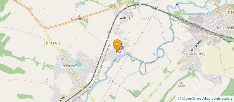 localisation de l'entreprise MONSIEUR HENRI BERTSCH  FREISTROFF