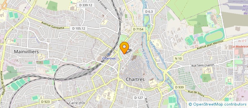 localisation de l'entreprise MONSIEUR HENRI BESSETTE à CHARTRES