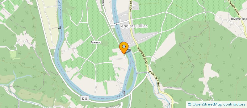 localisation de l'entreprise MONSIEUR HENRI BESSIERES  PRAYSSAC