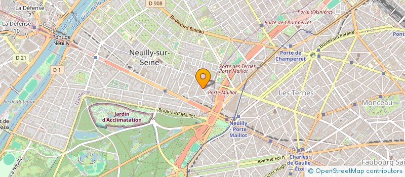 localisation de l'entreprise MONSIEUR HENRI BESSIERES à NEUILLY-SUR-SEINE