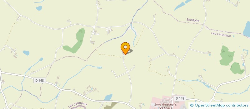 localisation de l'entreprise MONSIEUR HENRI BILLY  LES CERQUEUX