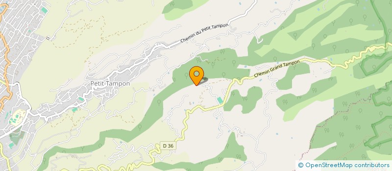 localisation de l'entreprise MONSIEUR HENRI BLARD  LE TAMPON