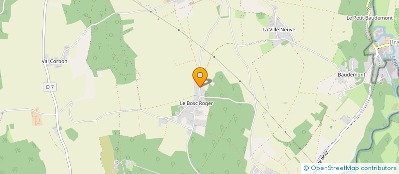 localisation de l'entreprise MONSIEUR HENRI BLONDEL  VEXIN-SUR-EPTE