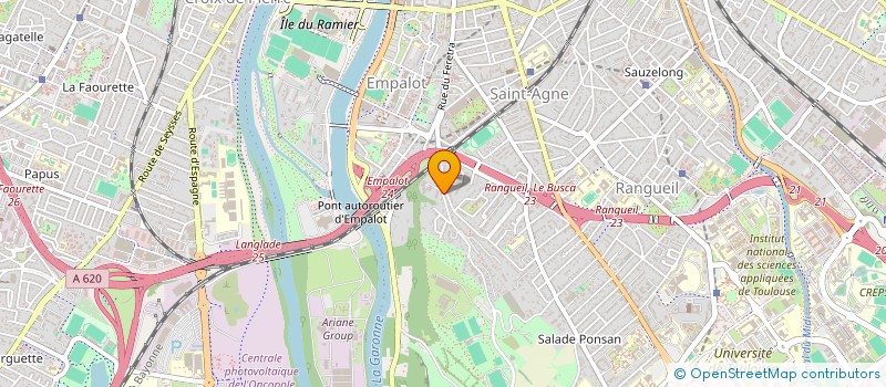 localisation de l'entreprise MONSIEUR HENRI BOBY à TOULOUSE