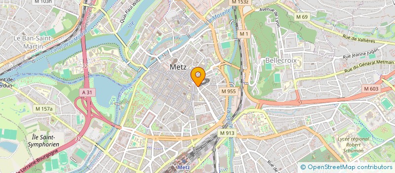 localisation de l'entreprise MONSIEUR HENRI BOGNER  METZ