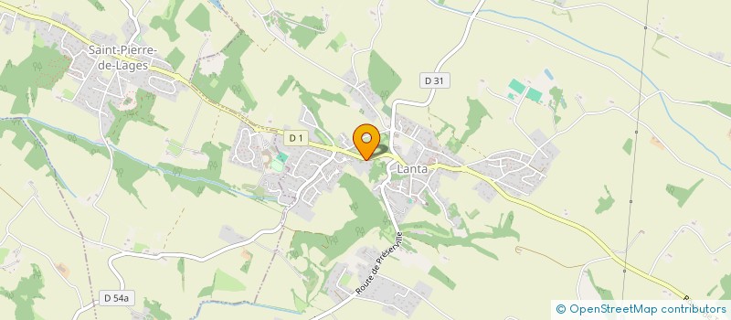 localisation de l'entreprise MONSIEUR HENRI BOHER  LANTA