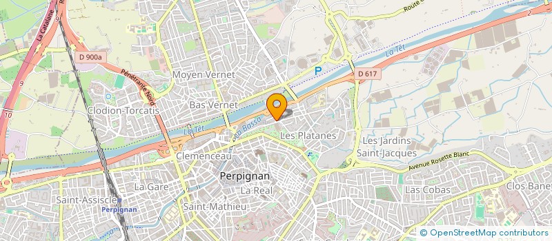 localisation de l'entreprise MONSIEUR HENRI BOHIGAS à PERPIGNAN