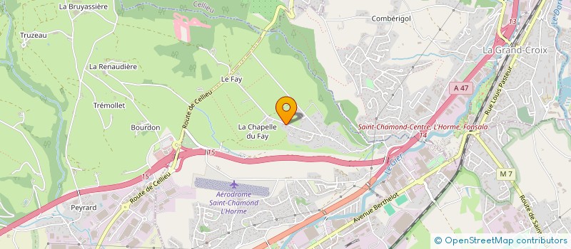 localisation de l'entreprise MONSIEUR HENRI BONNET  L'HORME