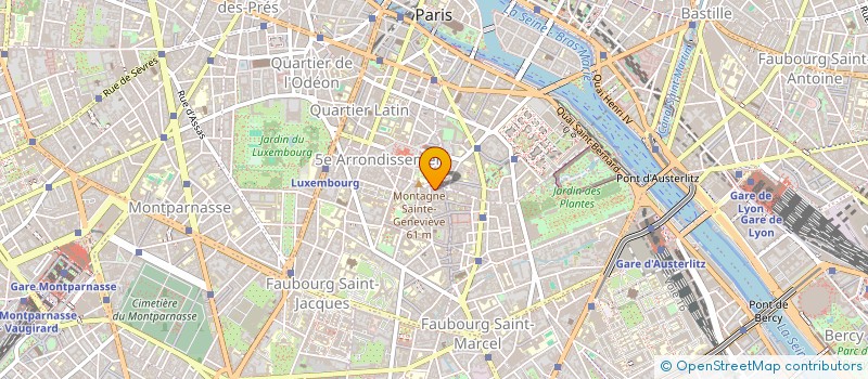 localisation de l'entreprise MONSIEUR HENRI BONY  PARIS