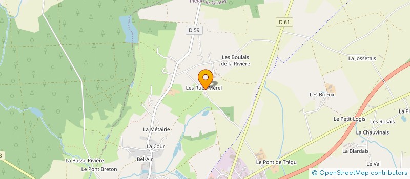 localisation de l'entreprise MONSIEUR HENRI BOSCHER  PLELAN-LE-GRAND