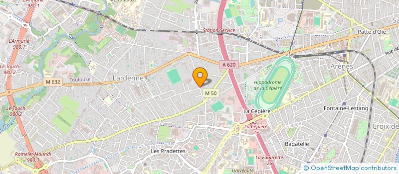 localisation de l'entreprise MONSIEUR HENRI BOSSARD  TOULOUSE