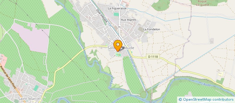 localisation de l'entreprise MONSIEUR HENRI BOTTON  SALLELES-D'AUDE