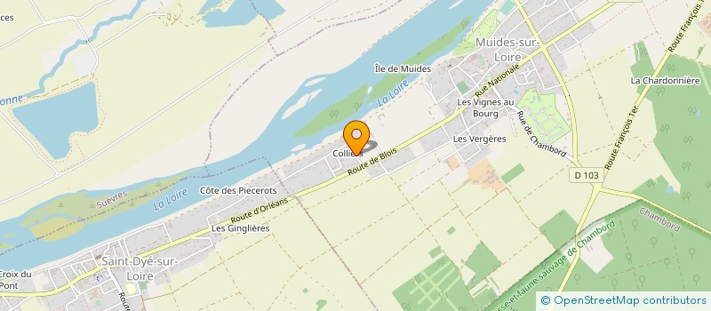 localisation de l'entreprise MONSIEUR HENRI BOUCHER à MUIDES-SUR-LOIRE