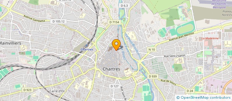 localisation de l'entreprise MONSIEUR HENRI BOUCHERIE à CHARTRES